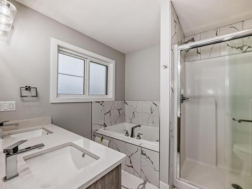 3817 46 Avenue, Beaumont, AB - Indoor Photo Showing Bathroom