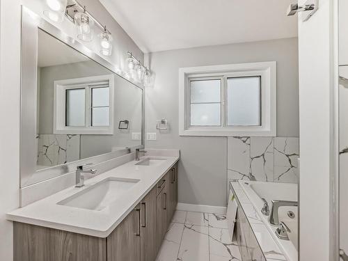 3817 46 Avenue, Beaumont, AB - Indoor Photo Showing Bathroom