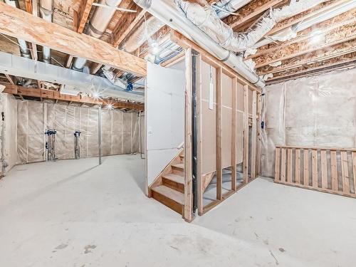 3817 46 Avenue, Beaumont, AB - Indoor Photo Showing Basement