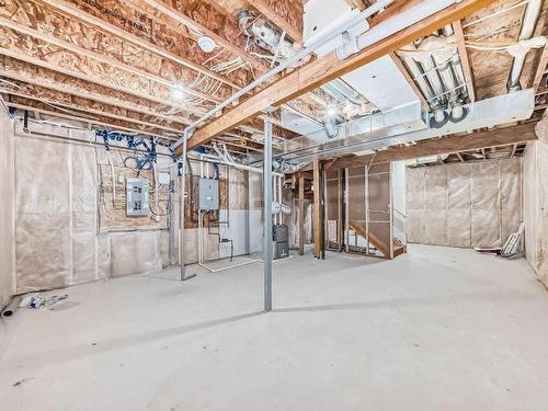 3817 46 Avenue, Beaumont, AB - Indoor Photo Showing Basement