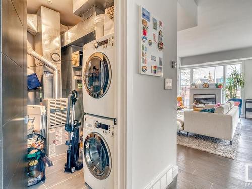 103 10728 82 Avenue, Edmonton, AB - Indoor Photo Showing Laundry Room