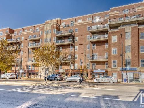 103 10728 82 Avenue, Edmonton, AB - Outdoor With Balcony With Facade