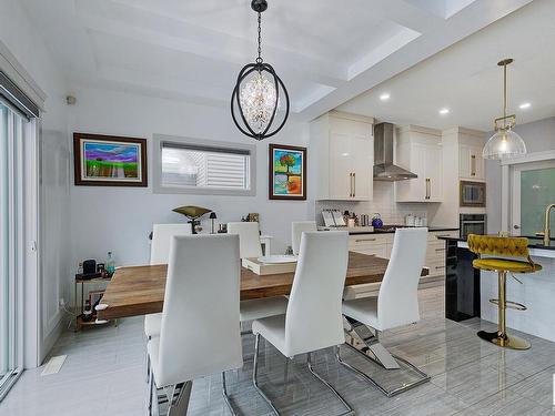 3366 Chickadee Drive, Edmonton, AB - Indoor Photo Showing Dining Room