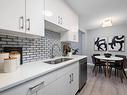 15G Callingwood Court, Edmonton, AB  - Indoor Photo Showing Kitchen With Double Sink 