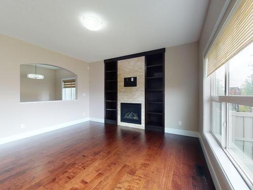 4160 Charles Link, Edmonton, AB - Indoor With Fireplace