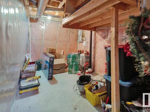 87 Ventura Street, Spruce Grove, AB - Indoor Photo Showing Basement