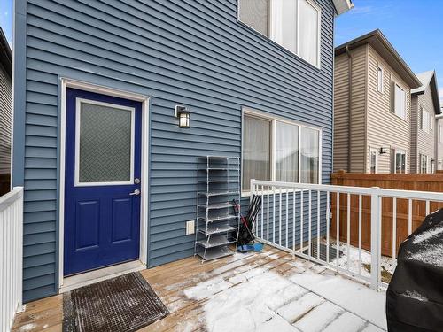 22347 93 Avenue, Edmonton, AB - Outdoor With Deck Patio Veranda With Exterior