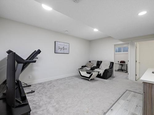 22347 93 Avenue, Edmonton, AB - Indoor Photo Showing Gym Room