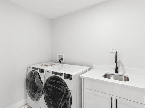 32 Avonlea Way, Spruce Grove, AB - Indoor Photo Showing Laundry Room