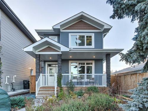 10518 45 Street, Edmonton, AB - Outdoor With Deck Patio Veranda With Facade