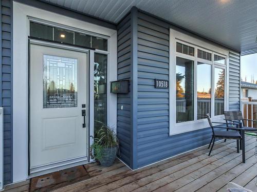 10518 45 Street, Edmonton, AB - Outdoor With Deck Patio Veranda