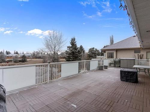 12 J Brown Place, Leduc, AB - Outdoor With Deck Patio Veranda With Exterior