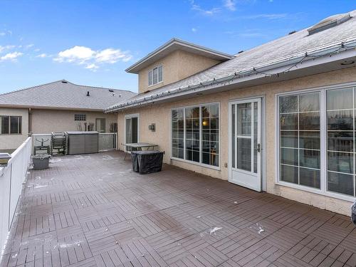 12 J Brown Place, Leduc, AB - Outdoor With Deck Patio Veranda With Exterior