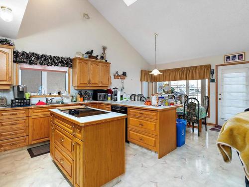 12 J Brown Place, Leduc, AB - Indoor Photo Showing Kitchen With Double Sink