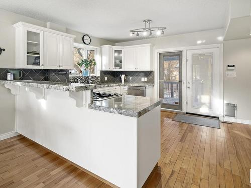 7326 111 Avenue, Edmonton, AB - Indoor Photo Showing Kitchen With Upgraded Kitchen