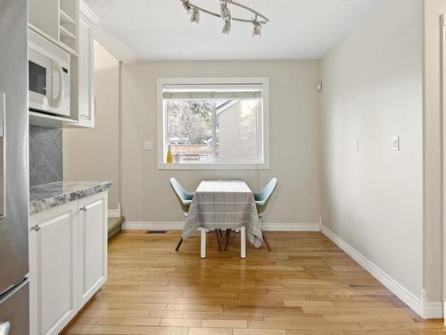 7326 111 Avenue, Edmonton, AB - Indoor Photo Showing Dining Room