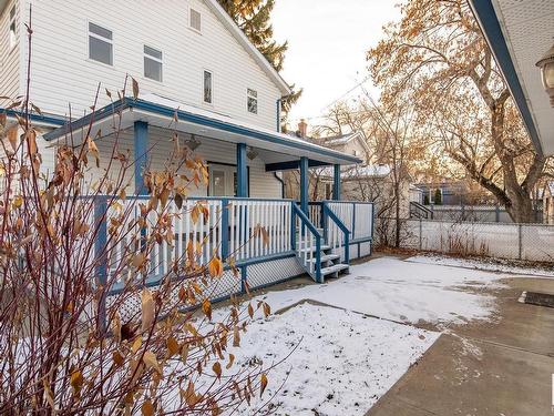 7326 111 Avenue, Edmonton, AB - Outdoor With Deck Patio Veranda