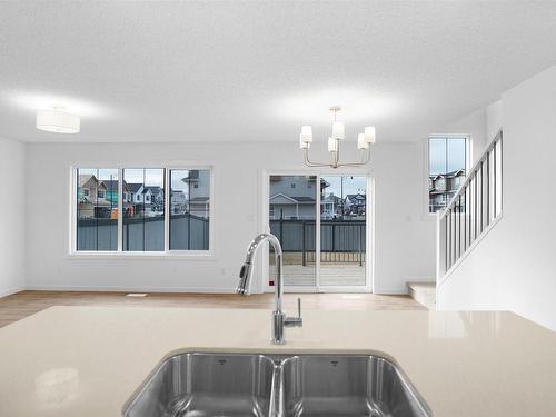 30 905 172 Street, Edmonton, AB - Indoor Photo Showing Kitchen With Double Sink