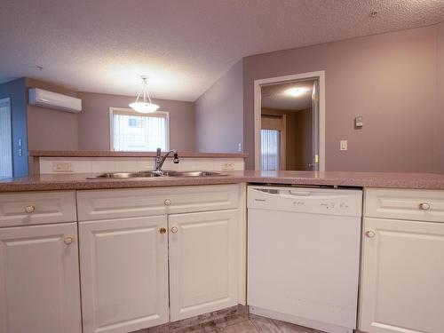 124 9730 174 Street, Edmonton, AB - Indoor Photo Showing Kitchen With Double Sink