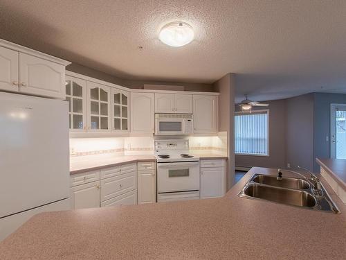 124 9730 174 Street, Edmonton, AB - Indoor Photo Showing Kitchen With Double Sink