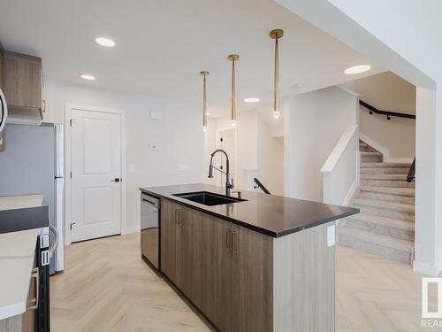 50 1010 Millbourne Road, Edmonton, AB - Indoor Photo Showing Kitchen With Upgraded Kitchen