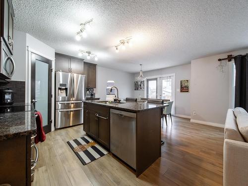 20740 96 Avenue, Edmonton, AB - Indoor Photo Showing Kitchen With Upgraded Kitchen