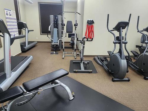 239 160 Magrath Road, Edmonton, AB - Indoor Photo Showing Gym Room