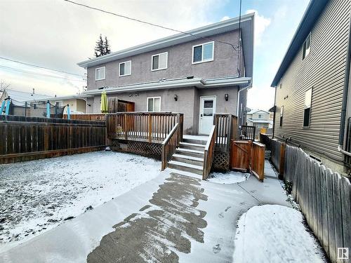 11328 86 Street, Edmonton, AB - Outdoor With Deck Patio Veranda