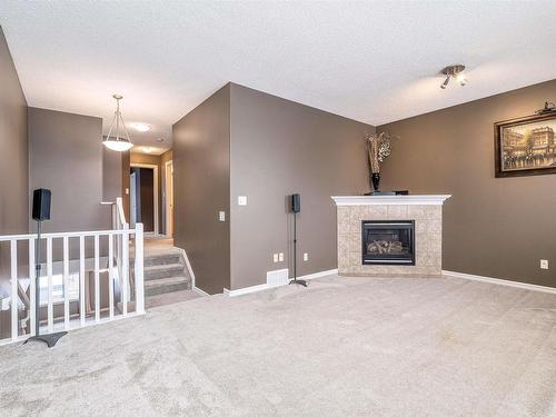 837 Barnes Link Link, Edmonton, AB - Indoor With Fireplace