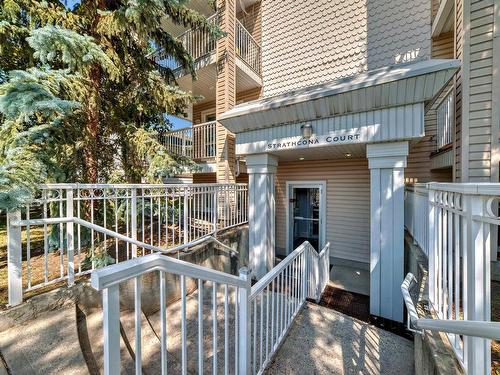 202 10528 77 Avenue, Edmonton, AB - Outdoor With Balcony With Exterior