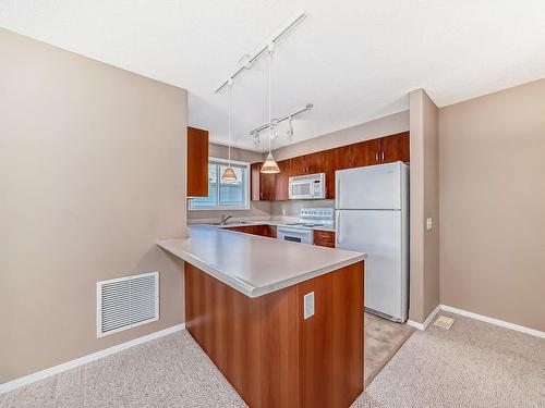 202 10528 77 Avenue, Edmonton, AB - Indoor Photo Showing Kitchen With Double Sink