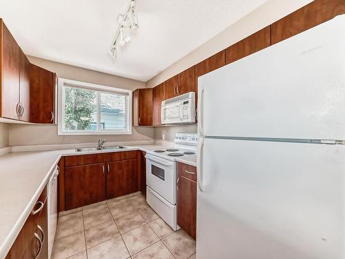 202 10528 77 Avenue, Edmonton, AB - Indoor Photo Showing Kitchen With Double Sink