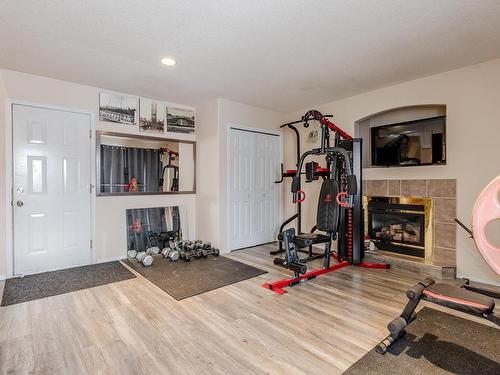 4713 49 Avenue, Legal, AB - Indoor Photo Showing Gym Room