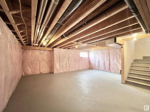 16607 18 Avenue, Edmonton, AB - Indoor Photo Showing Basement