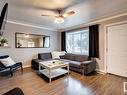 3619 111 Avenue, Edmonton, AB  - Indoor Photo Showing Living Room 