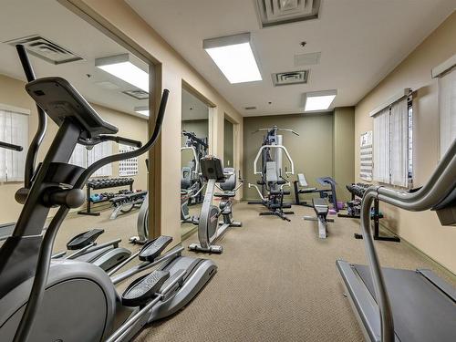 201 10319 111 Street, Edmonton, AB - Indoor Photo Showing Gym Room