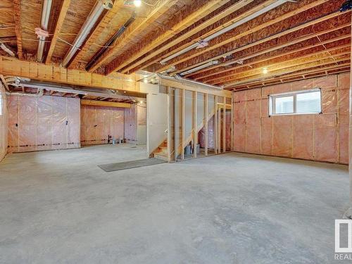 1109 Gyrfalcon Crescent, Edmonton, AB - Indoor Photo Showing Basement