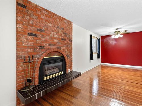 188 Marion Drive, Sherwood Park, AB - Indoor With Fireplace