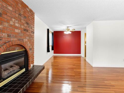 188 Marion Drive, Sherwood Park, AB - Indoor With Fireplace