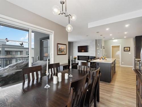 423 1154 Adamson Drive, Edmonton, AB - Indoor Photo Showing Dining Room