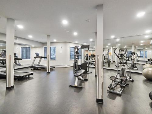 423 1154 Adamson Drive, Edmonton, AB - Indoor Photo Showing Gym Room