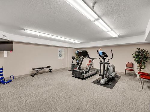 423 2741 55 Street, Edmonton, AB - Indoor Photo Showing Gym Room