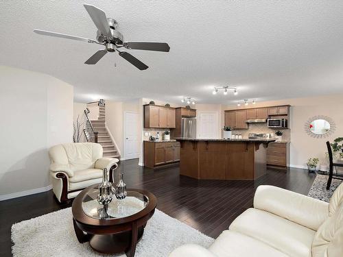 17220 80 Street, Edmonton, AB - Indoor Photo Showing Living Room