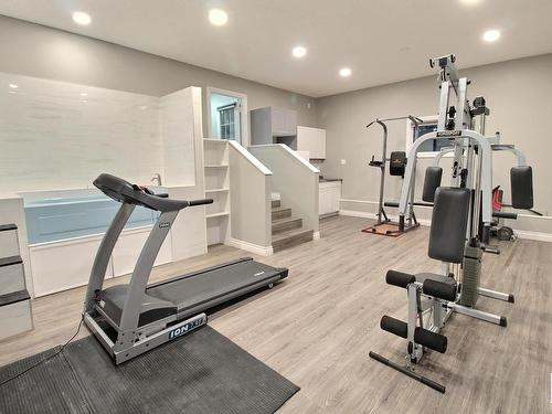 15 51122 Rge Road 265, Rural Parkland County, AB - Indoor Photo Showing Gym Room