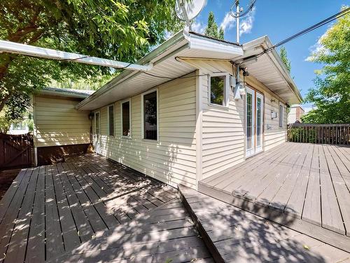 11027 129 Street, Edmonton, AB - Outdoor With Deck Patio Veranda With Exterior