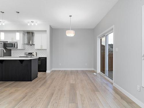 4613 66 Street, Beaumont, AB - Indoor Photo Showing Kitchen With Upgraded Kitchen