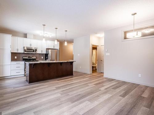 113 320 Ambleside Link, Edmonton, AB - Indoor Photo Showing Kitchen With Upgraded Kitchen