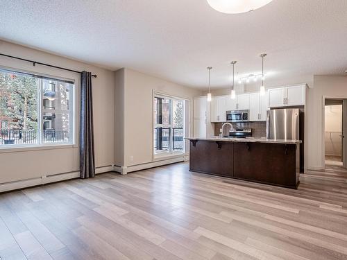 113 320 Ambleside Link, Edmonton, AB - Indoor Photo Showing Kitchen