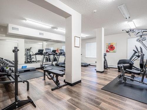 113 320 Ambleside Link, Edmonton, AB - Indoor Photo Showing Gym Room