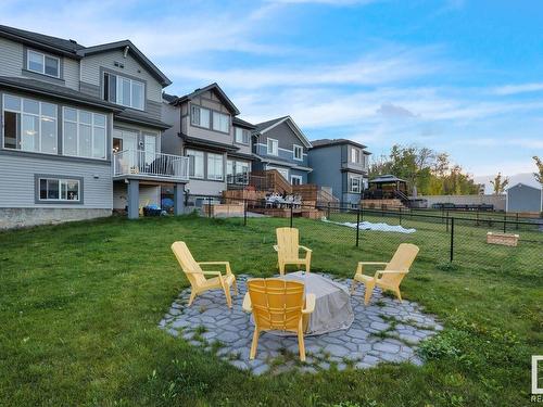 610 Eagleson Crescent, Edmonton, AB - Outdoor With Deck Patio Veranda With Backyard